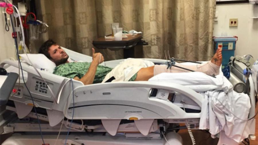 Ryan Phillippe es hospitalizado tras accidente en rodaje