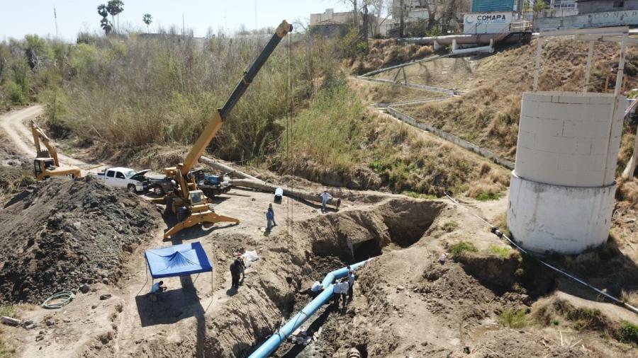 Invierte COMAPA m&aacute;s de 1 MDP en rehabilitaci&oacute;n de tuber&iacute;a antigua