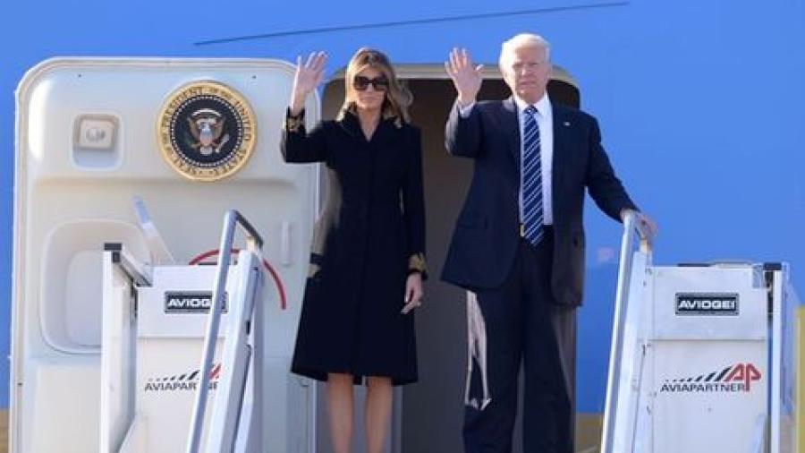 Trump llega a Roma para su reunión con el papa Francisco 