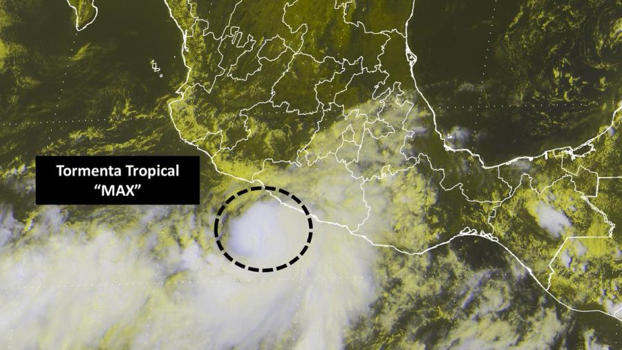 Se forma tormenta tropical cerca de Guerrero