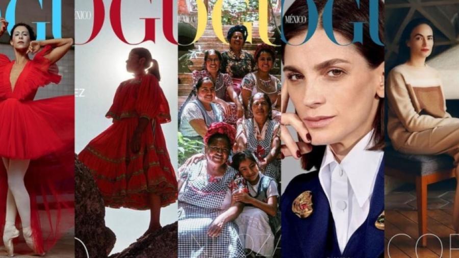 Lorena Ramírez, Abigail Mendoza e Irene Azuela aparecen en las portadas de la revista Vogue México