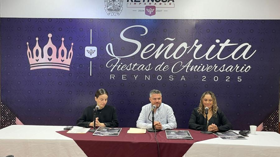 Invitan a jóvenes a inscribirse a certamen `Señorita Fiestas Aniversario Reynosa´
