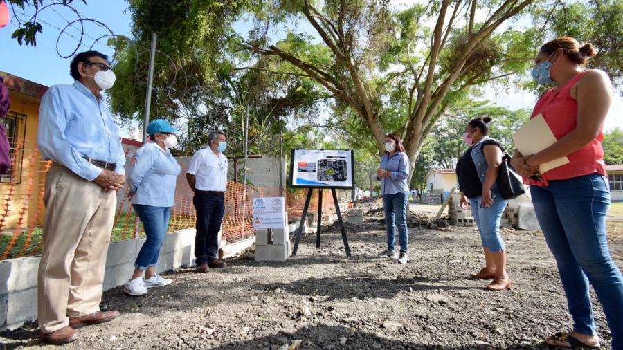 Efectúa Gobierno de Altamira nuevas obras de infraestructura en escuelas