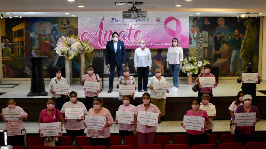 Benefician Gobierno de Altamira y DIF Municipal a sobrevivientes de cáncer de mama