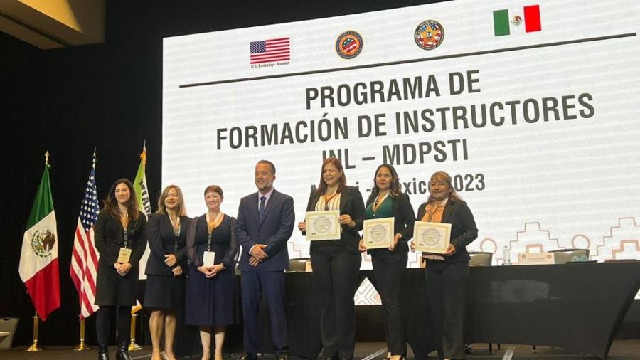 Reconoce Embajada de Estados Unidos profesionalización de la Guardia Estatal de Género