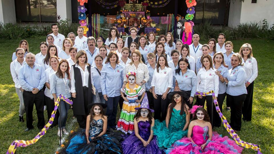 DIF Tamaulipas se une a celebración del día de muertos