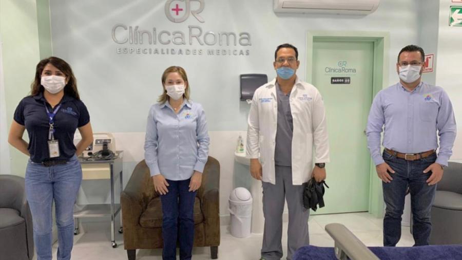 Formaliza DIF Reynosa convenio con Clínica Roma