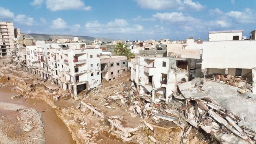 Suman más de 6 mil los muertos por ciclón 'Daniel' en Libia