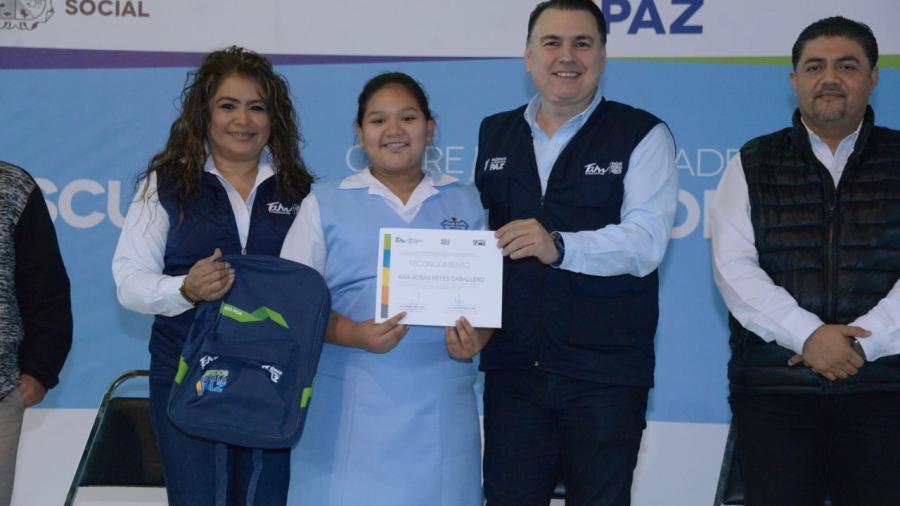 Logra Gobierno de Tamaulipas escuelas más seguras