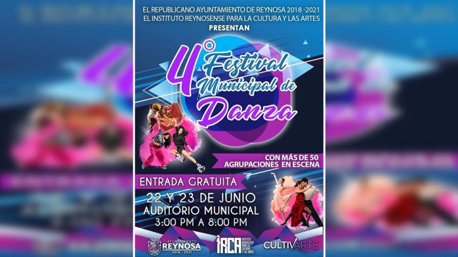 Presentan en Reynosa Cuarto Festival Municipal de Danza