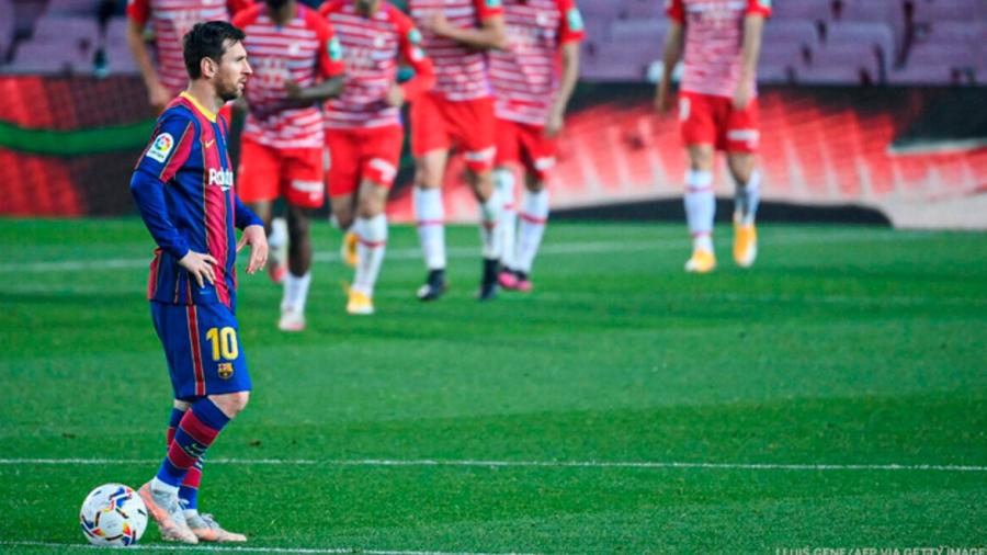 Sorpresiva derrota del Barcelona ante el Granada
