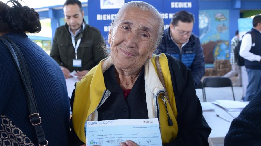  Más de 9 mil personas beneficiadas por programa Bienestar para adultos mayores