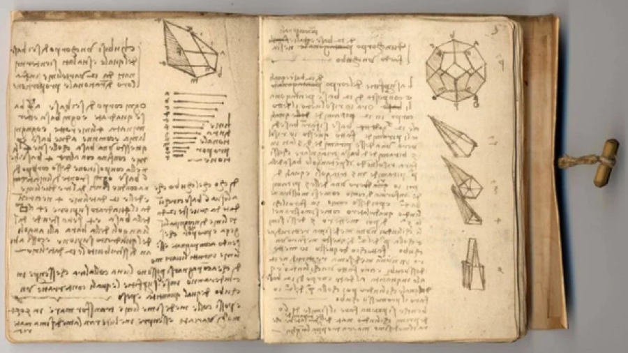 Digitalizan cuadernos de Leonardo da Vinci