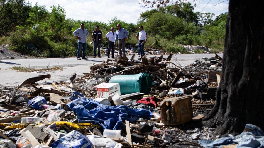 Detecta Control Ambiental 85 basureros clandestinos en colonias de Matamoros.