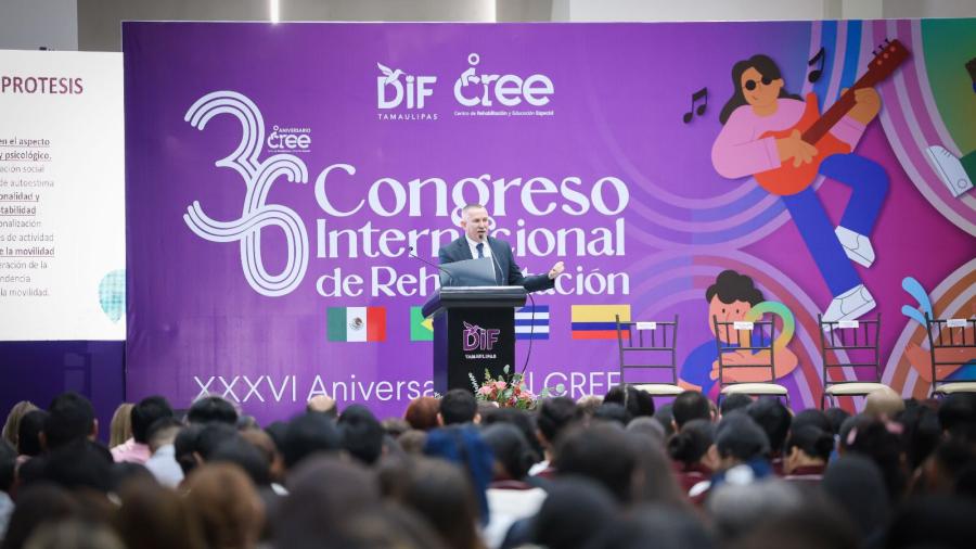 Lleva a cabo DIF Tamaulipas el primer Congreso Internacional de Rehabilitación