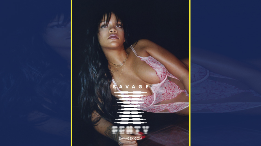 Rihanna luce piezas de su línea de lencería