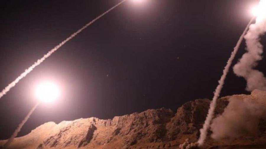 Irán bombardea con misiles posiciones terroristas en Siria