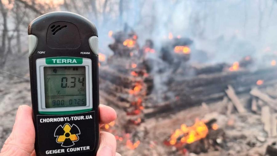 Tras incendio, Ucrania niega aumento de radiactividad