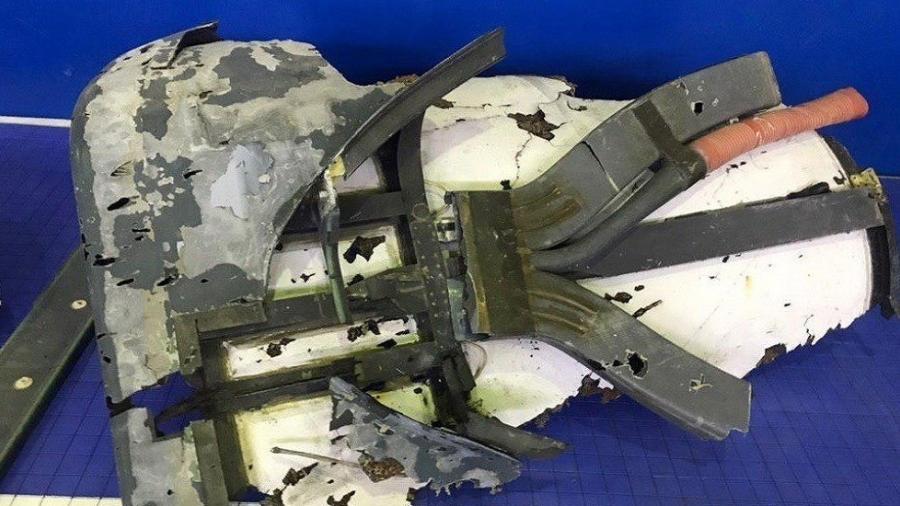Muestra Irán restos del dron estadounidense