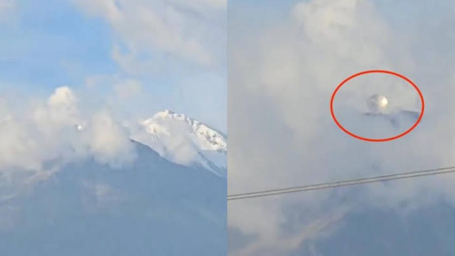 ¿OVNI en el Pico de Orizaba? Video viral causa revuelo en redes