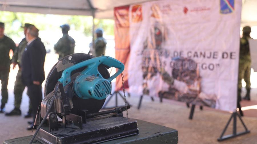 Inicia campaña de Canje de Armas, invitan a ciudadanía a participar 