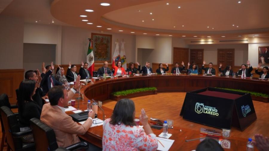 Aprueba cabildo de Nuevo Laredo presupuesto hist&oacute;rico para impulso al transporte p&uacute;blico