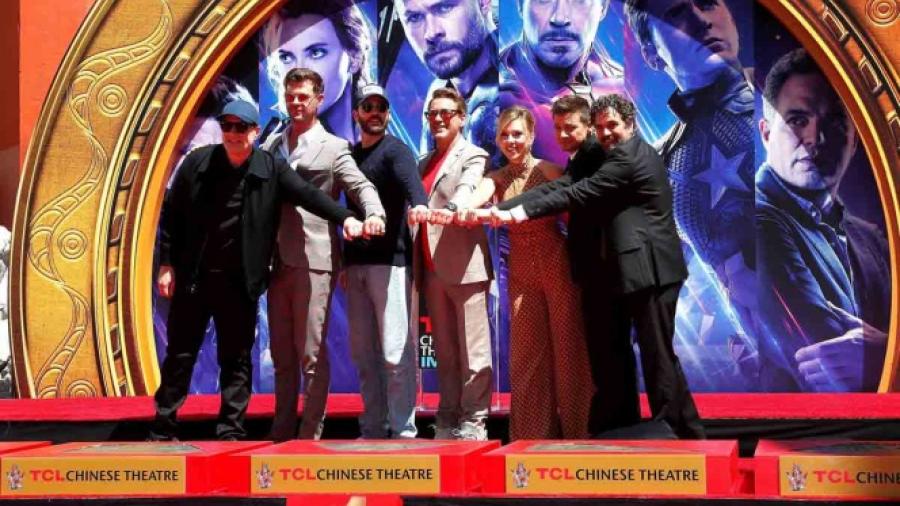 ‘Avengers’ dejan su huella en el Paseo de la Fama