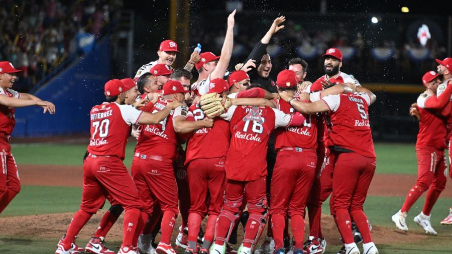 ¡Diablos Rojos del México se coronan bicampeones de la LMB!