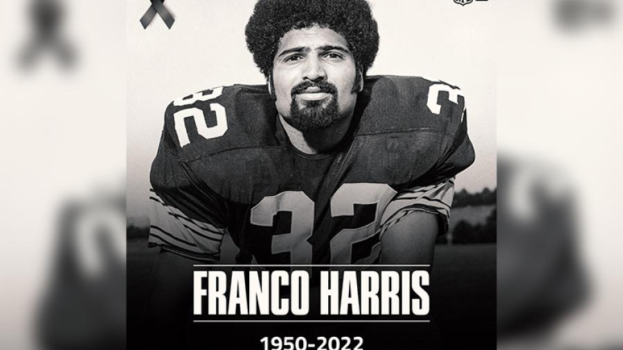 Fallece Franco Harris, leyenda de los Steelers
