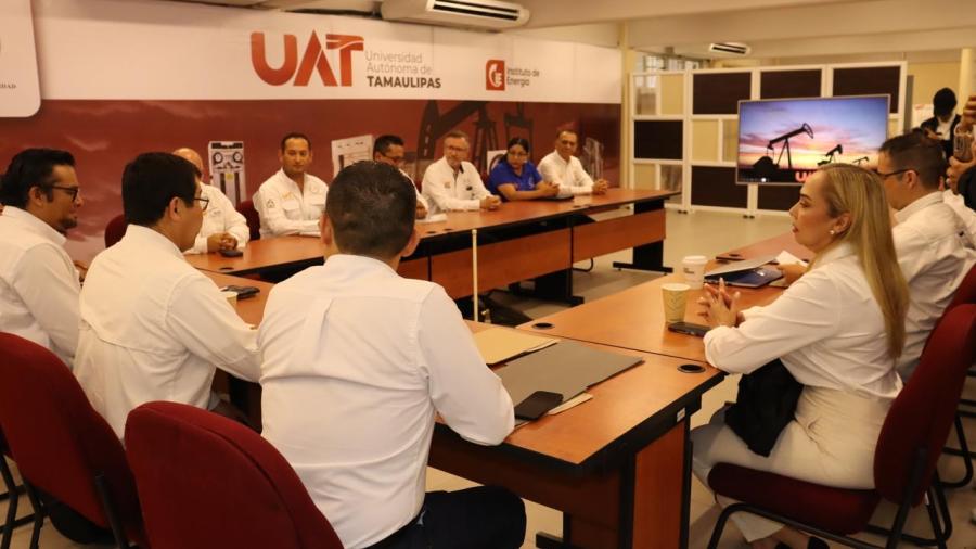 Reafirma la UAT colaboración en la agenda energética de Tamaulipas