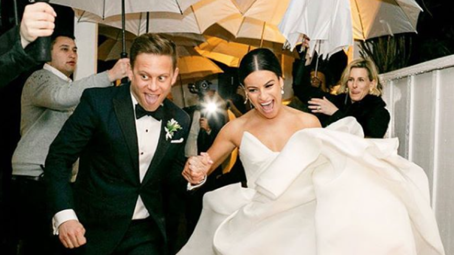 ¡Bebé en camino! Lea Michele, de la serie "Glee", espera su primer hijo