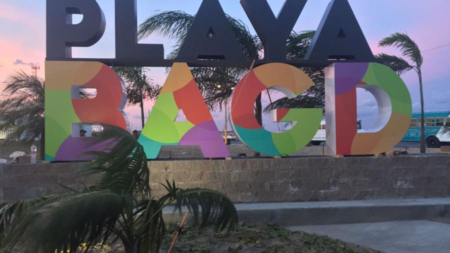 Modernizan y embellecen la playa Bagdad 