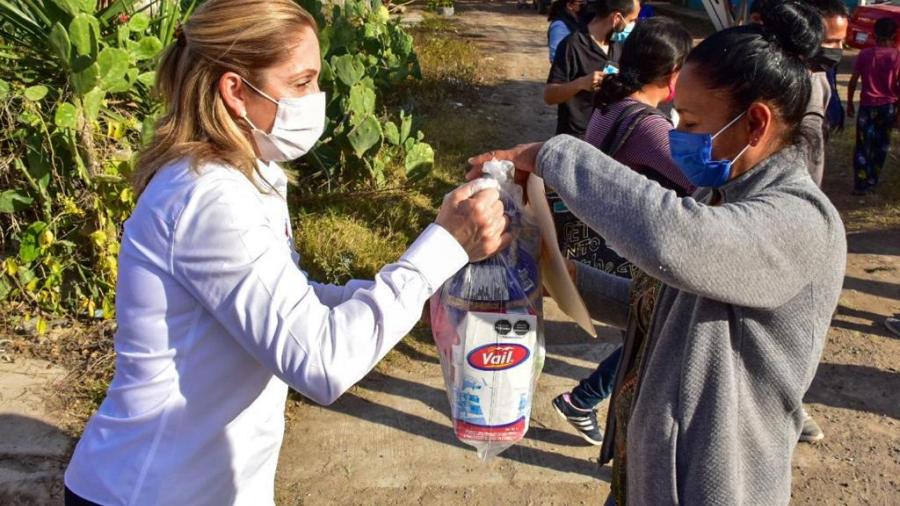 “DIF Reynosa en Tu Casa” llegó a la Colonia Villa del Palmar