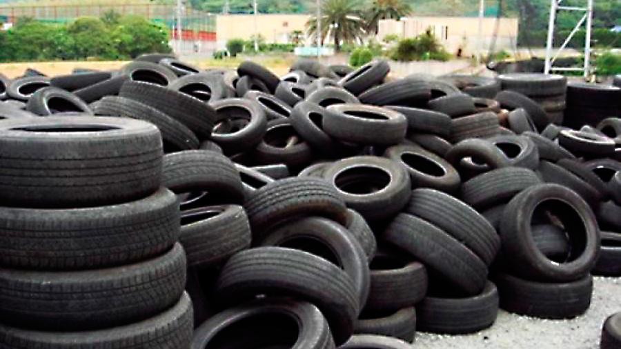Interesadas empresas en eliminaci&oacute;n de llantas usadas