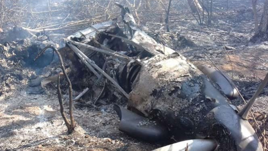 Cae avión tipo cesna de la FAM en Chiapas