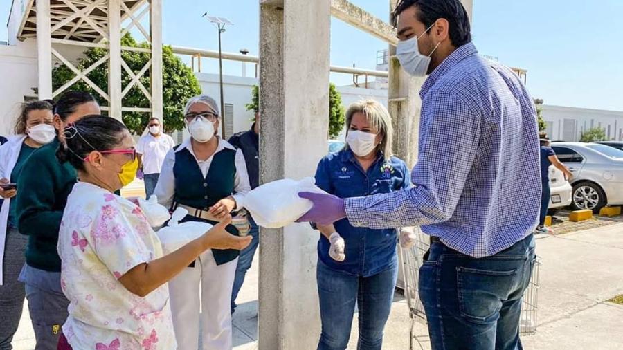 Reconoce y valora Voluntariado DIF Reynosa al personal de salud del Hospital 270 del IMSS Reynosa