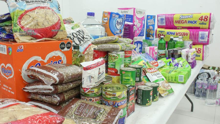 Recaba DIF Tamaulipas más de 28 toneladas de víveres; continúa entrega de apoyos a afectados por lluvias