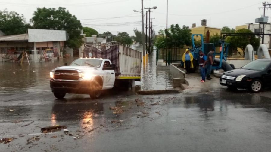 Atienden Gobierno de Matamoros y JAD daños provocados por huracán “Hanna”