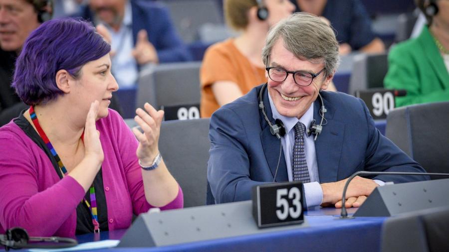 David Sassoli elegido nuevo presidente del Parlamento Europeo