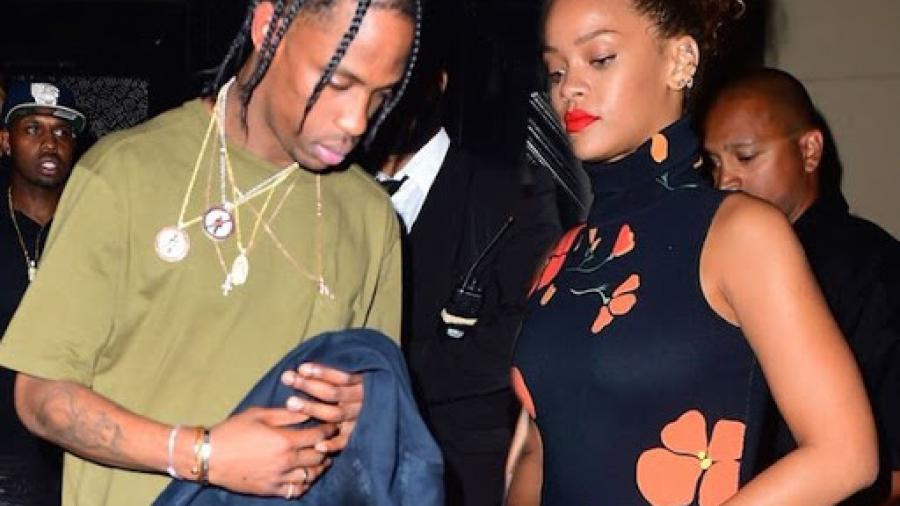 Revelan el famoso “romance secreto” entre Rihanna y Travis Scott