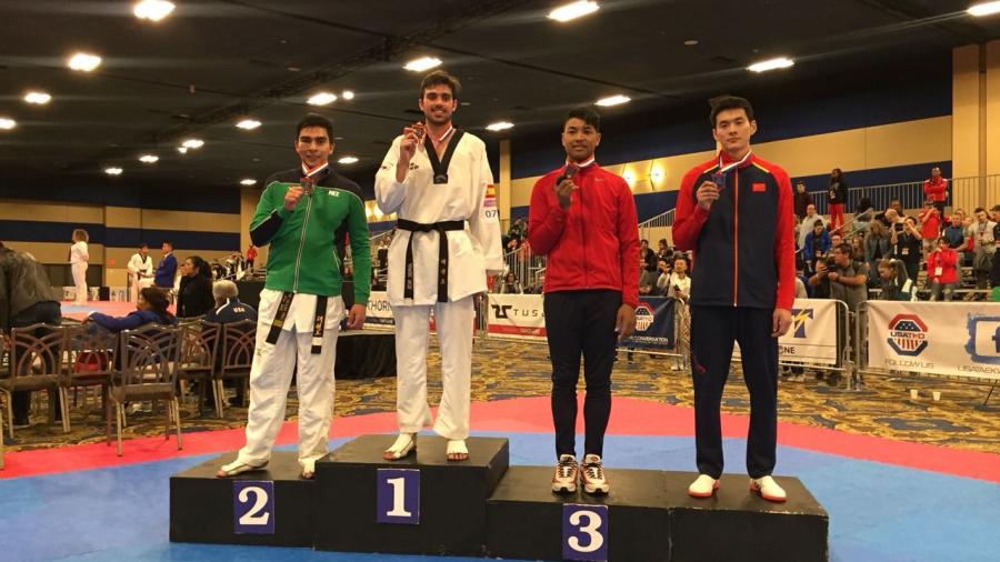 Bryan Salazar se queda con la plata en Abierto Las Vegas