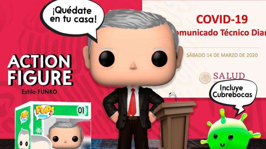 Ingenio mexicano, ¡Ya llegaron las figuras de acción de López-Gatell! 