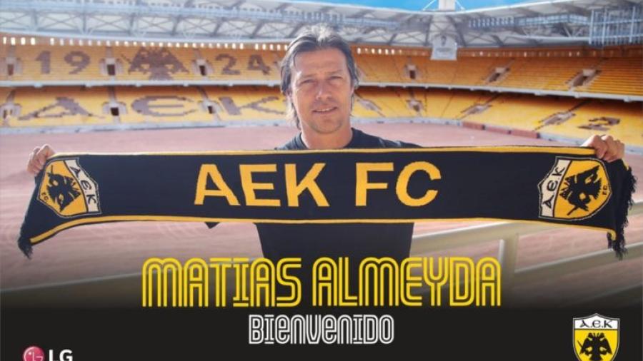 Matías Almeyda, nuevo entrenador del AEK de Grecia 