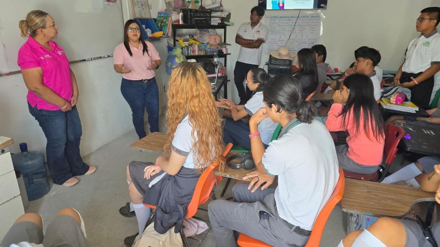 Promueve Gobierno de Carlos Peña Ortiz noviazgos libres de violencia 