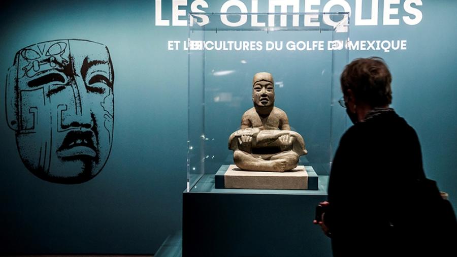Exposición de Cultura Olmeca en museo de París