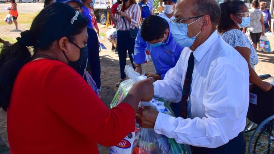 DIF Reynosa llevó a las familias de la Colonia Villa Esmeralda servicios médicos y asistenciales 