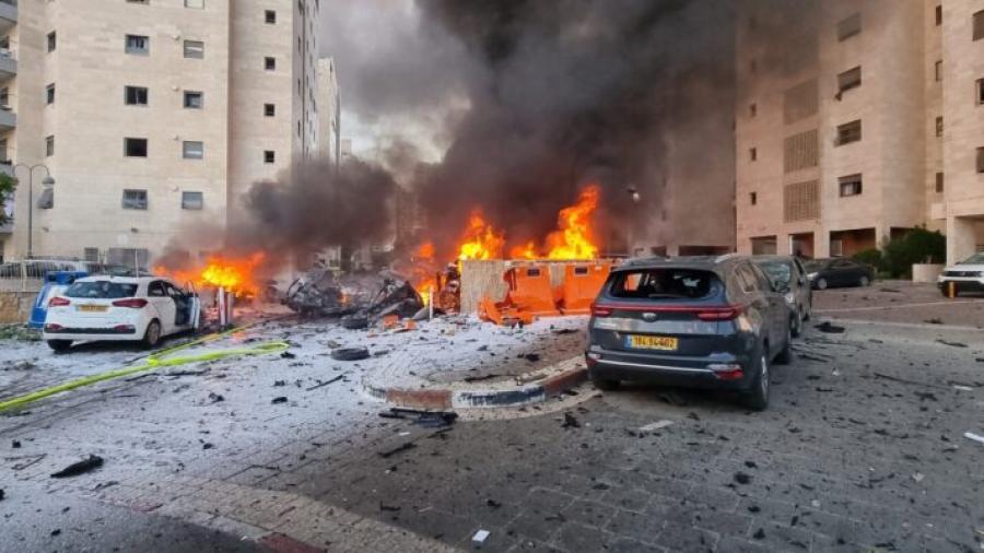 Israel declara estado de guerra tras fuerte ataque múltiple desde Gaza