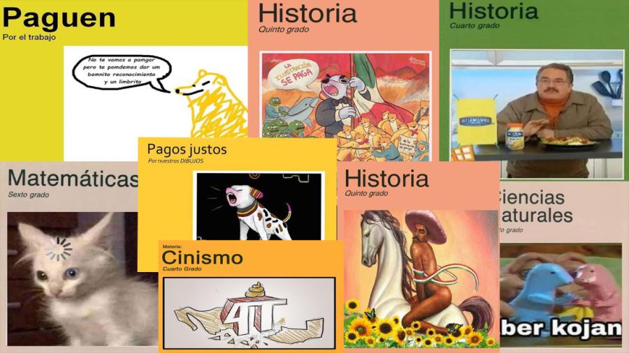 Convoca SEP a rediseñar libros de texto gratuitos sin paga; Usuarios responden con memes 