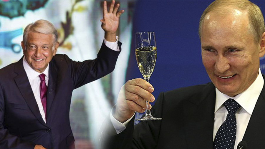 Putin felicita a AMLO por su triunfo electoral 