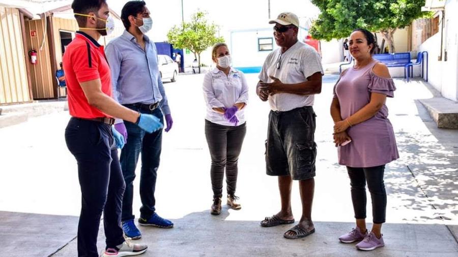 Voluntariado DIF Reynosa apoya con alimentos y productos de limpieza al albergue Senda de Vida